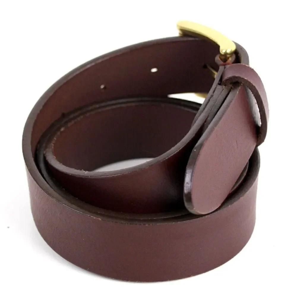 Crazy Horse BROWN GENUINE LEATHER 1 1/8